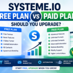 Systeme.io Free Plan vs Paid Plan-Should You Upgrade?