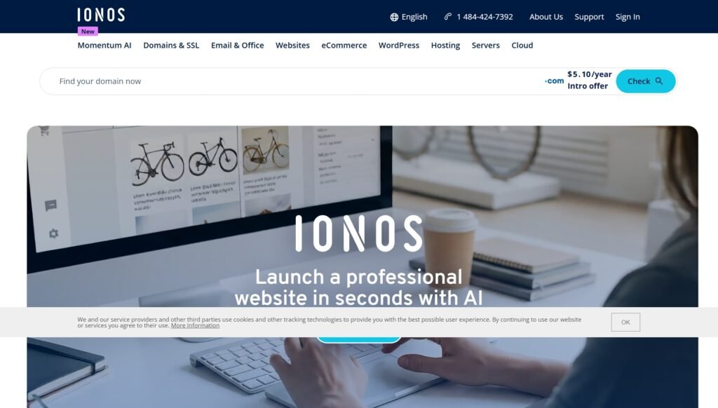 ionos  hsoting hostinger web 